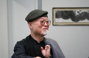 2006「墨描展」での亀井武彦先生