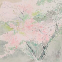 275×222mm、絹本着彩