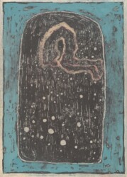 260×184mm 和紙・墨・岩絵具