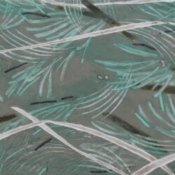 2020、紙本着色、6M(411×243×17mm)