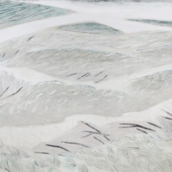 2020、高知麻紙・岩絵具、F100(1624×1303×35mm)