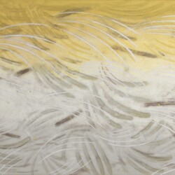 2020、高知麻紙・岩絵具、3F(220×273×17mm)