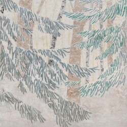 2020、高知麻紙・岩絵具、F50(1168×911×30mm)