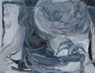 キャンバス、アクリル絵具、318×410mm、