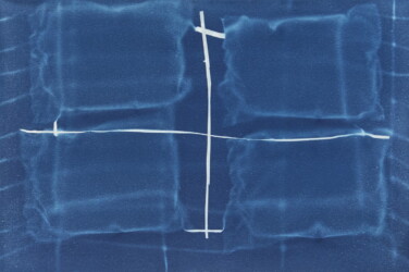 cyanotype on paper、235×360mm、