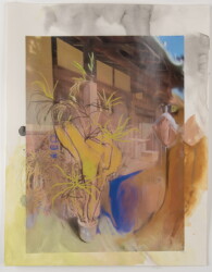 コピー用紙、水彩紙、アクリルガッシュ、鉛筆、ペン、408×316mm、sold out