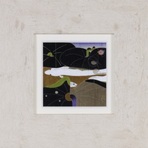 「幸運な一日」140×140mm