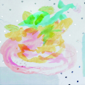 「日々を掬う」410×410mm