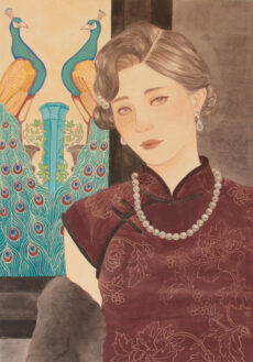 洪綉婷「富貴」 雲肌麻紙、 420×297×23mm、¥71,500 洪綉婷「富貴」 雲肌麻紙、 420×297×23mm、¥71,500
